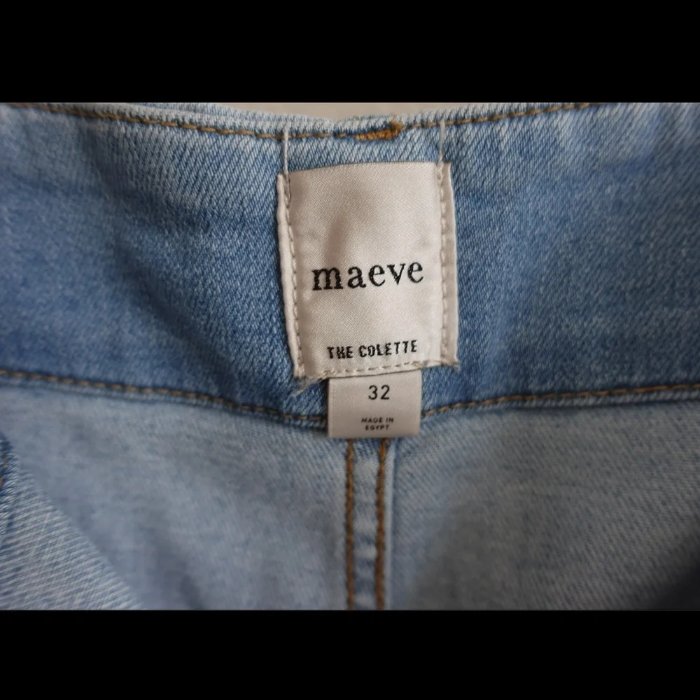 The Colette Crop High-Rise Wide-Leg Jeans by Maeve (Anthropologie) - Picture 7 of 7